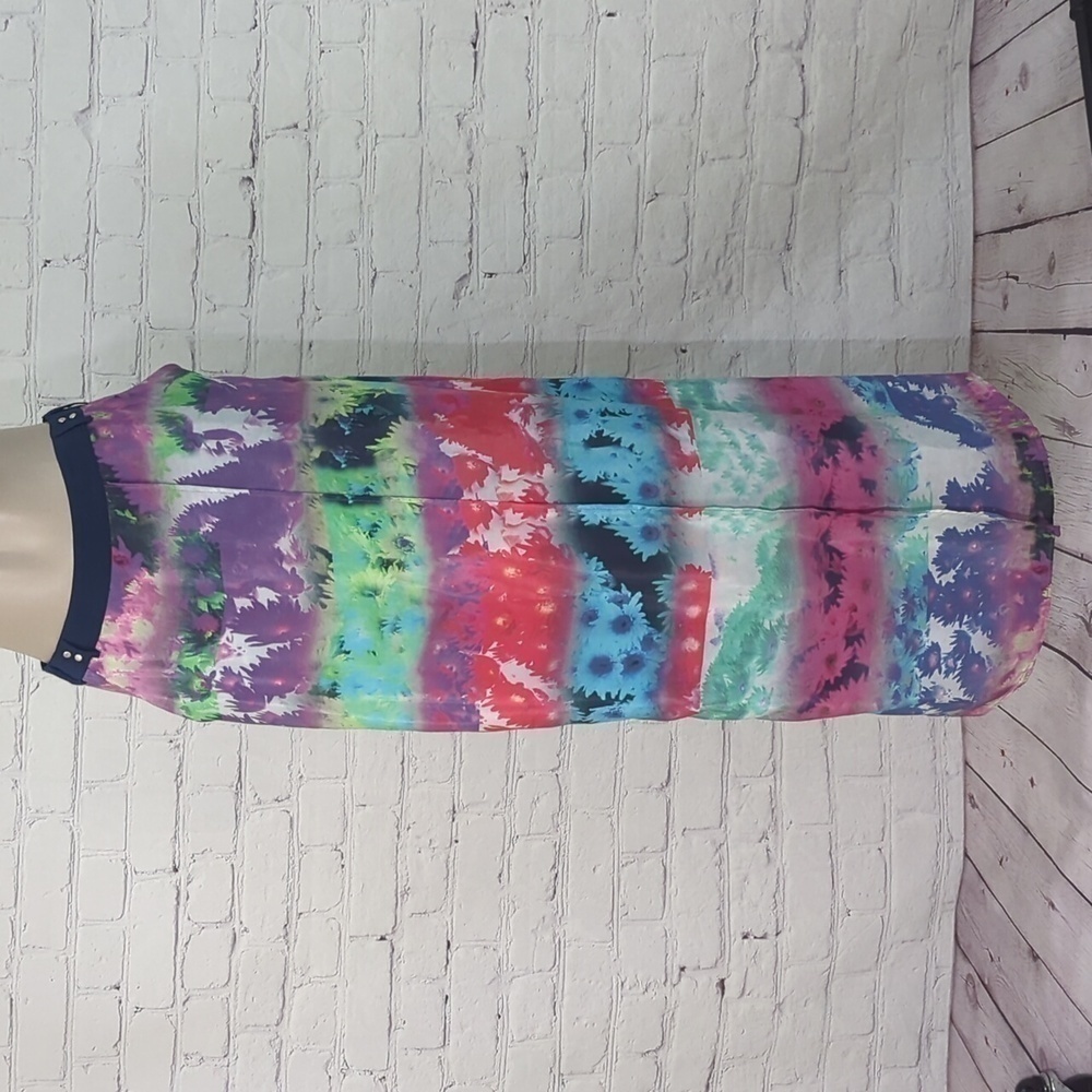 WALTER BAKER W118 Skirt Stripe Floral Maxi 4